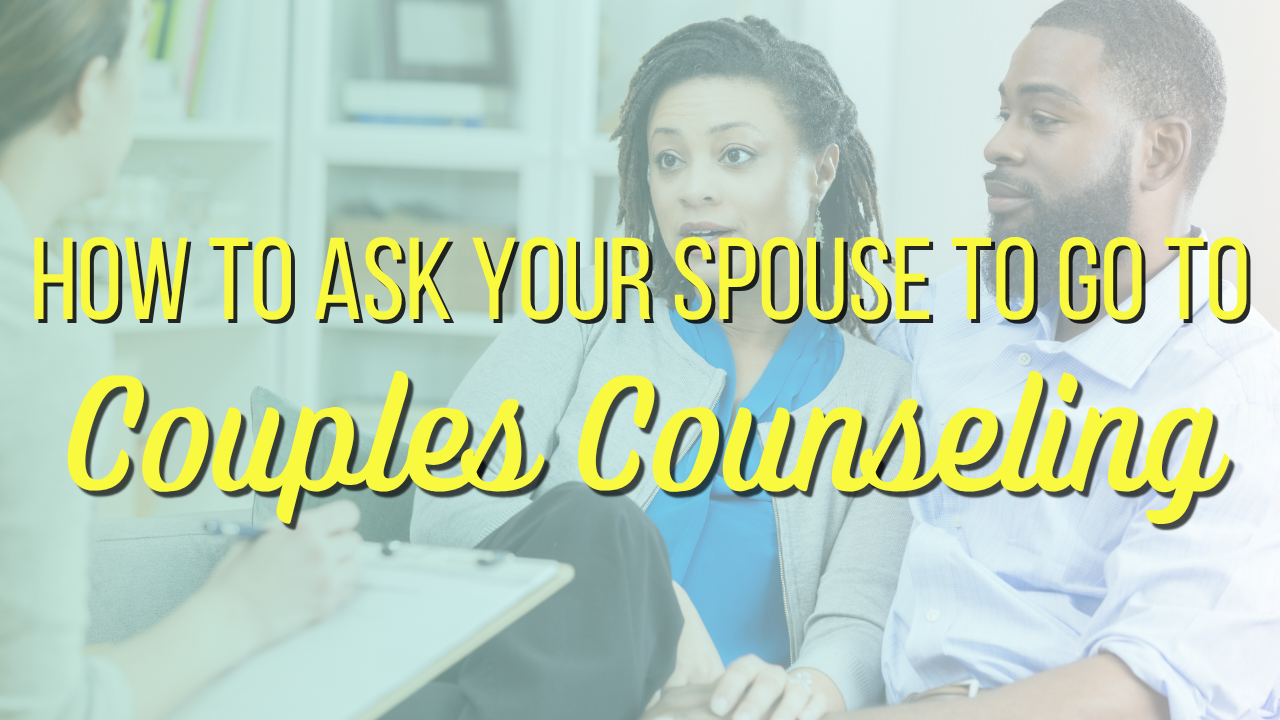 couple is getting counseling